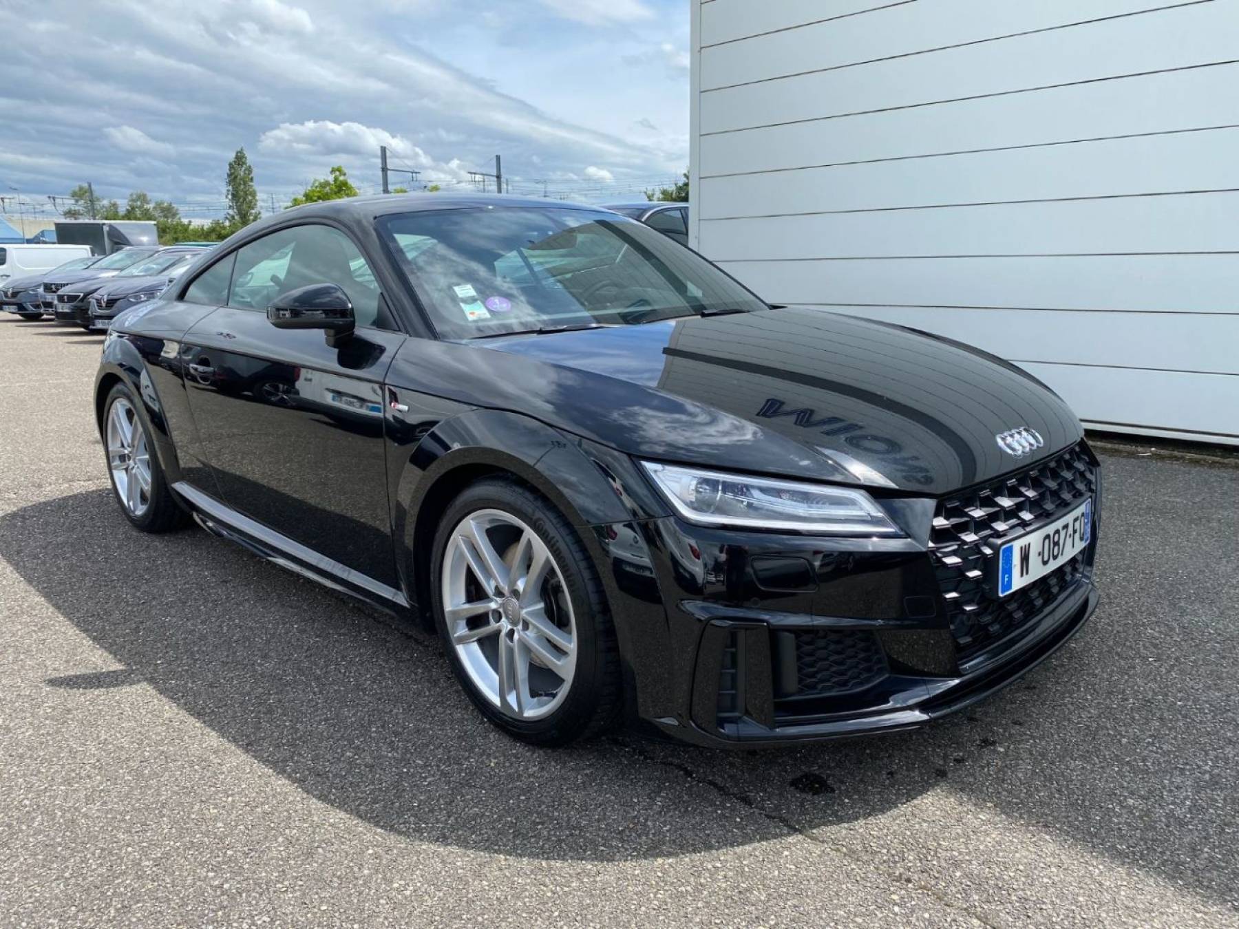 Audi TT COUPE occasion noir boîte automatique full option à vendre près de Lyon