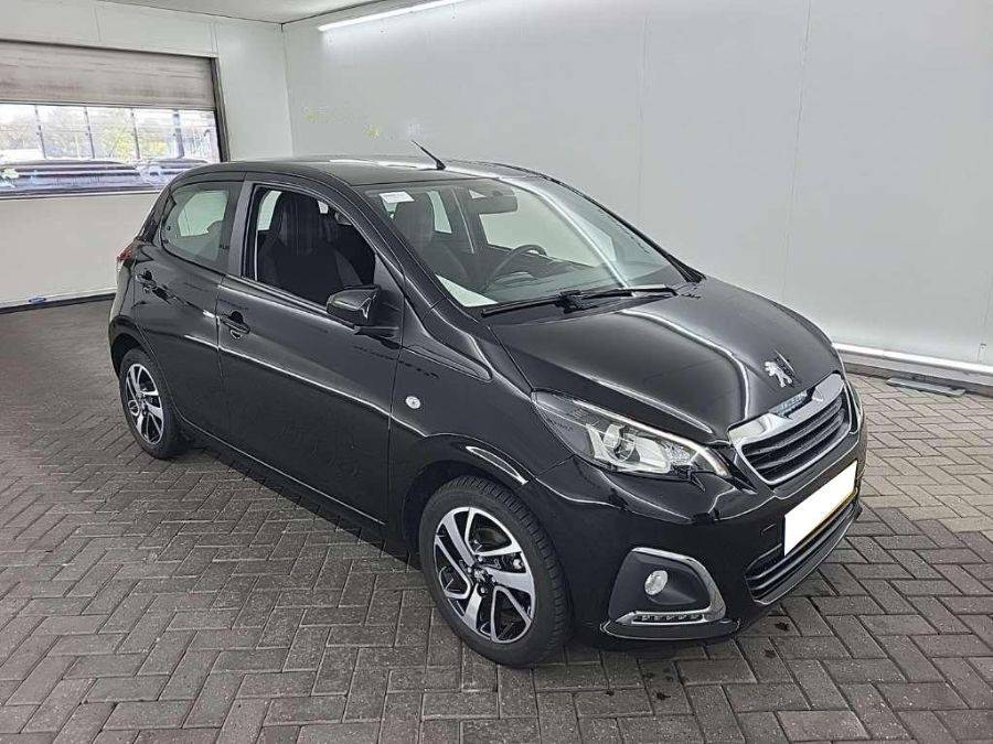 Peugeot 108 occasion noir à vendre concession Chanas auto 38