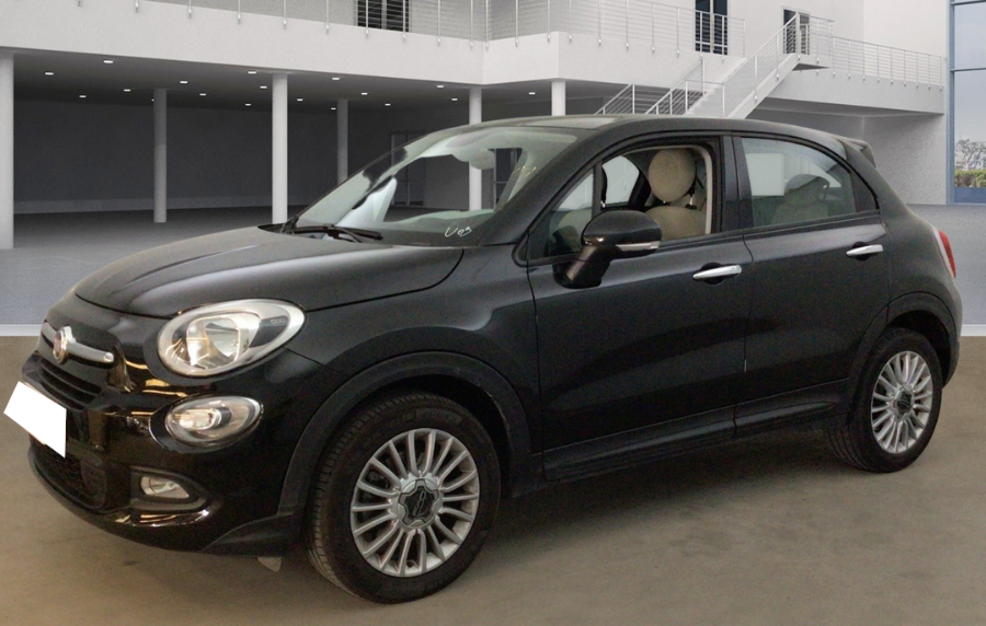 Fiat 500X occasion noir à Chanas auto aux alentours de Lyon