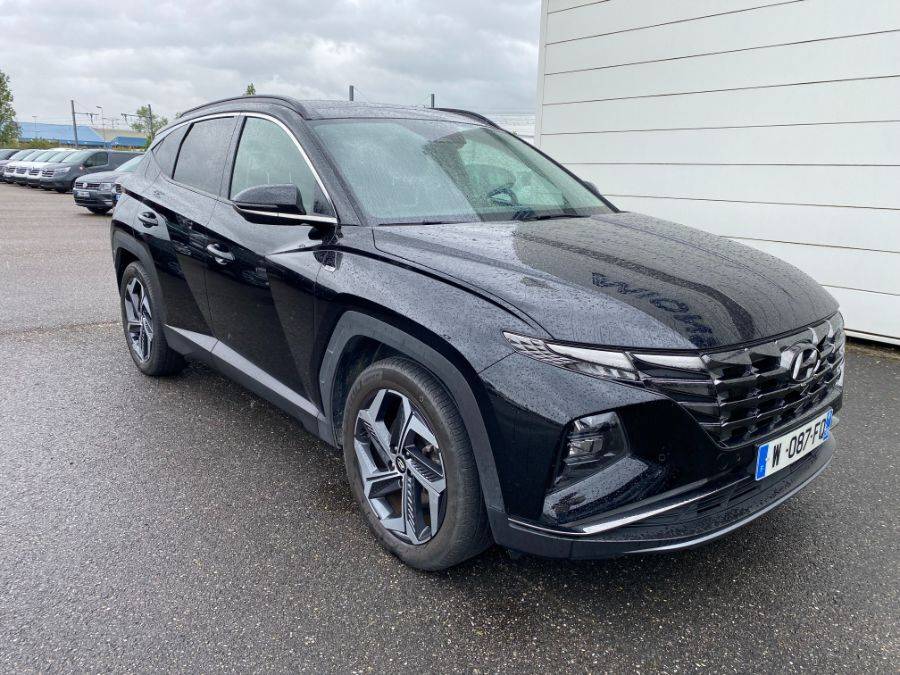 Hyundai TUCSON occasion diesel noir boîte automatique à vendre près de Lyon