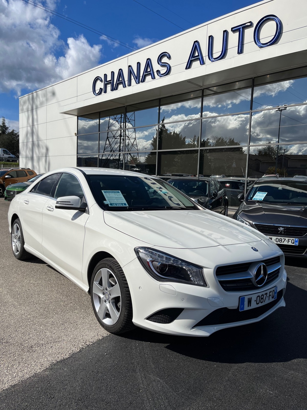 mercedes cla en stock concessionnaire chanas auto