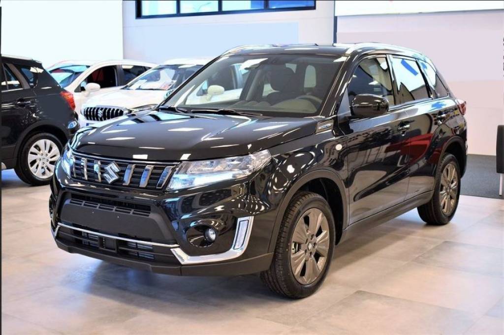 Suzuki VITARA occasion hybrid 4x4 noir à Chanas auto 38 proche de Lyon