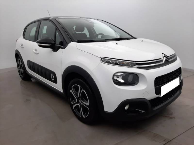 Vente voiture d'occasion citroën c3 blanc 1.2 pure tech 82 shine 2018 essence près de lyon en auvergne rhône alpes mandataire automobile livraison de véhicules France métropolitaine crédit rachat reprise 