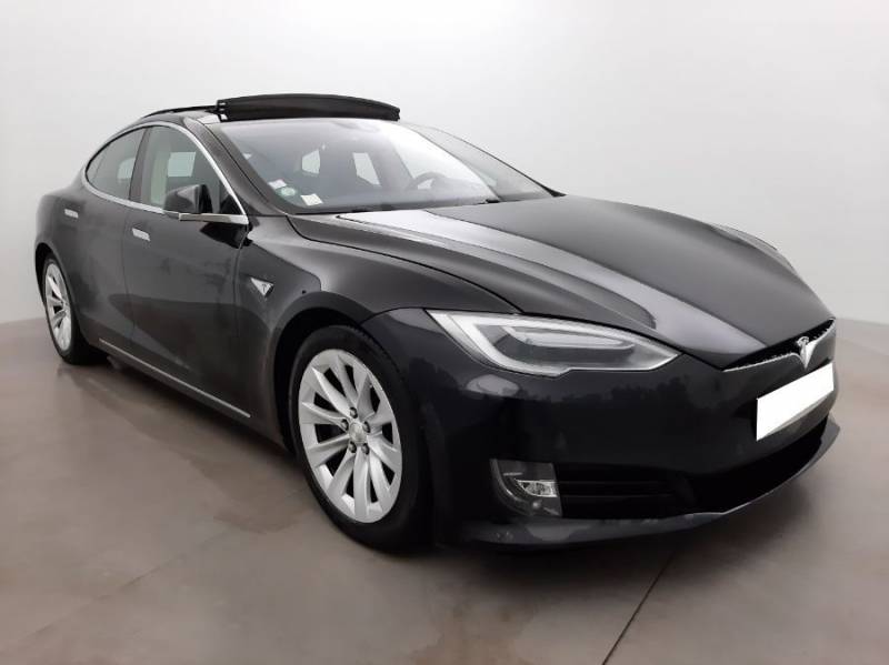 Vente voiture électrique d'occasion tesla noir model s 70d dual motor près de lyon en auvergne rhône alpes mandataire automobile reprise crédit livraison véhicule à domicile